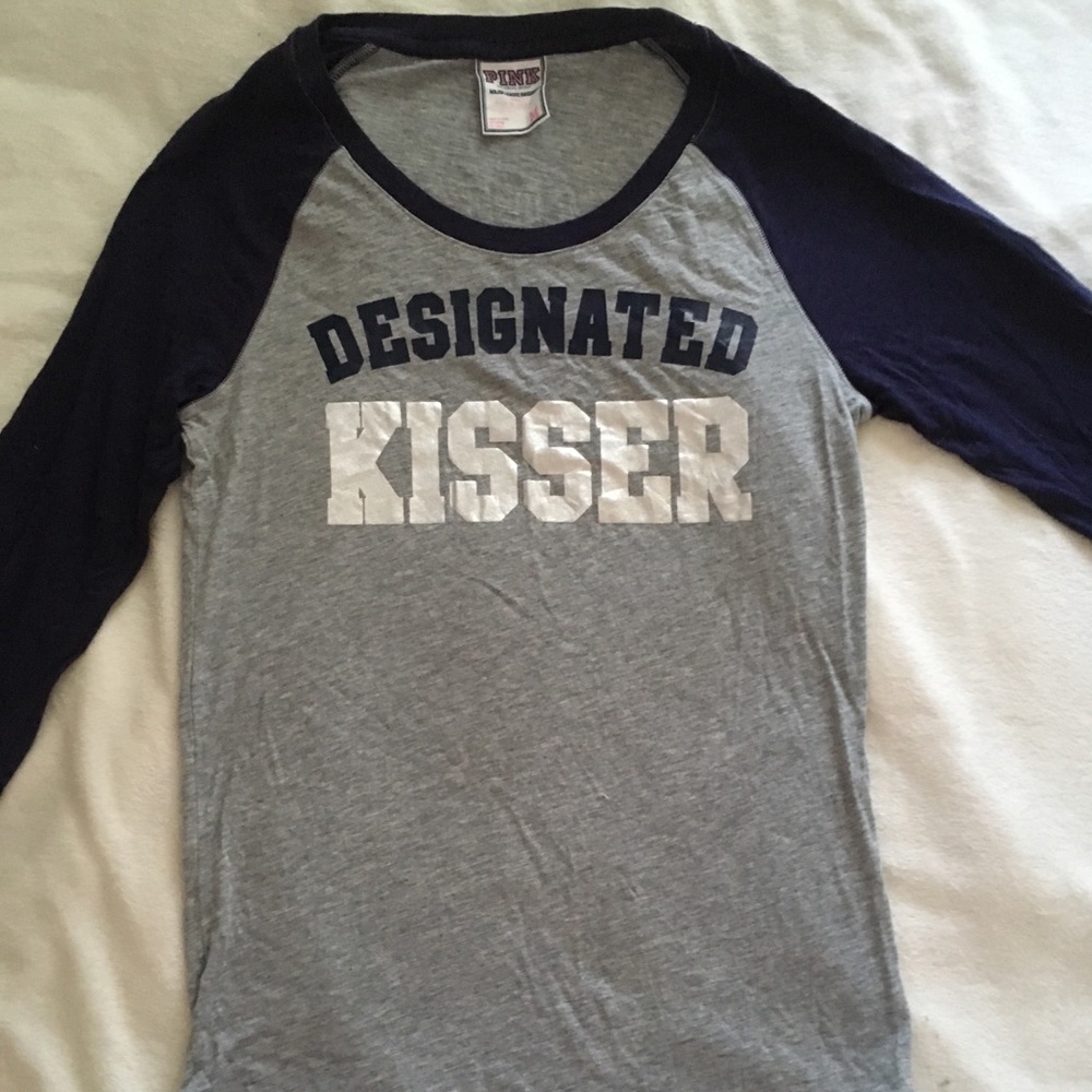 Victoria’s Secret PINK Yankees Baseball Tee